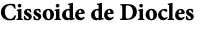 Cissoide de Diocles 